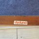 Pair of Dyrlund leather footrest 60s leather