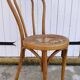 Chaise bistrot en bois courbé et cannage Horgen Glaris, Suisse vers 1900
