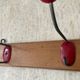 Vintage wooden coat rack from the 50s