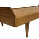 Vintage daybed 1960s minimalist design in Teak wood