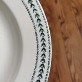 Hollow plates ancient iron earth Gien