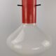 Italian hanging lamp glass by Targetti Sankey