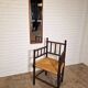 Antique Dutch bobbin chair, 1920s