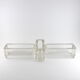 Suite of 3 vase 'centre-of-table' crystal