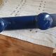 Coat rack with 3 blue hooks