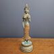 Ancienne sculpture bronze divinité Apsara inde XXe Statue déesse hindoue