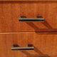 Office furniture in teak veneer, from the 60's