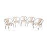 5 FT5 Tolix armchairs