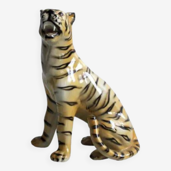 Ceramic tiger, 1970.