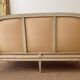 Louis XVI period sofa in lacquered wood