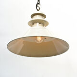 Creamy white perforated neck suspension