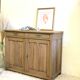 Buffet parisien en bois brut