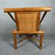 Fauteuil en bambou 'Pied De Poule'