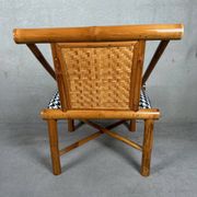 Fauteuil en bambou 'Pied De Poule'