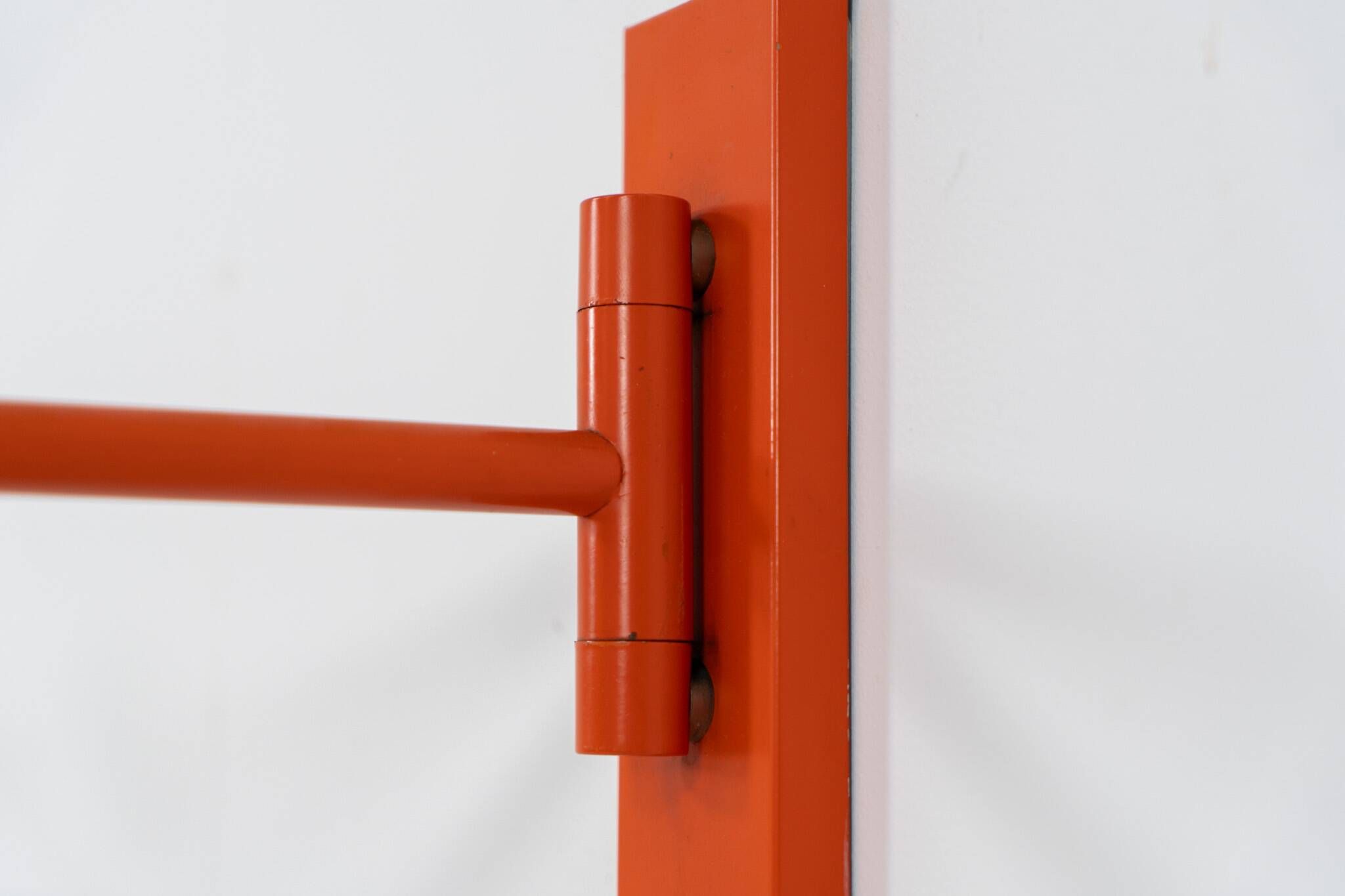 Orange "Skala" wall lamp by Jo Hammerborg