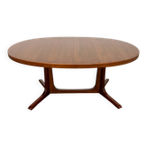 Vintage Baumann extendable table – 2 integrated extensions, 1960s