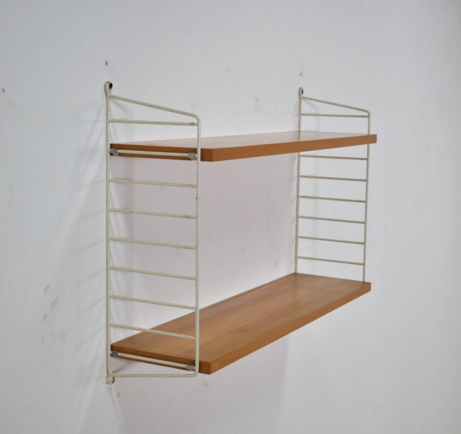 String Wall shelf by Kajsa & Nisse Strinning 1960s Scandinavian