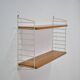 String Wall shelf by Kajsa & Nisse Strinning 1960s Scandinavian