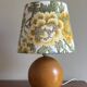 Wooden ball lamp