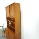 Meuble en teck design danois Poul Hundevad avec compartiments Lp, vintage