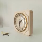 Vintage Jazz bakelite wall clock from the 50s