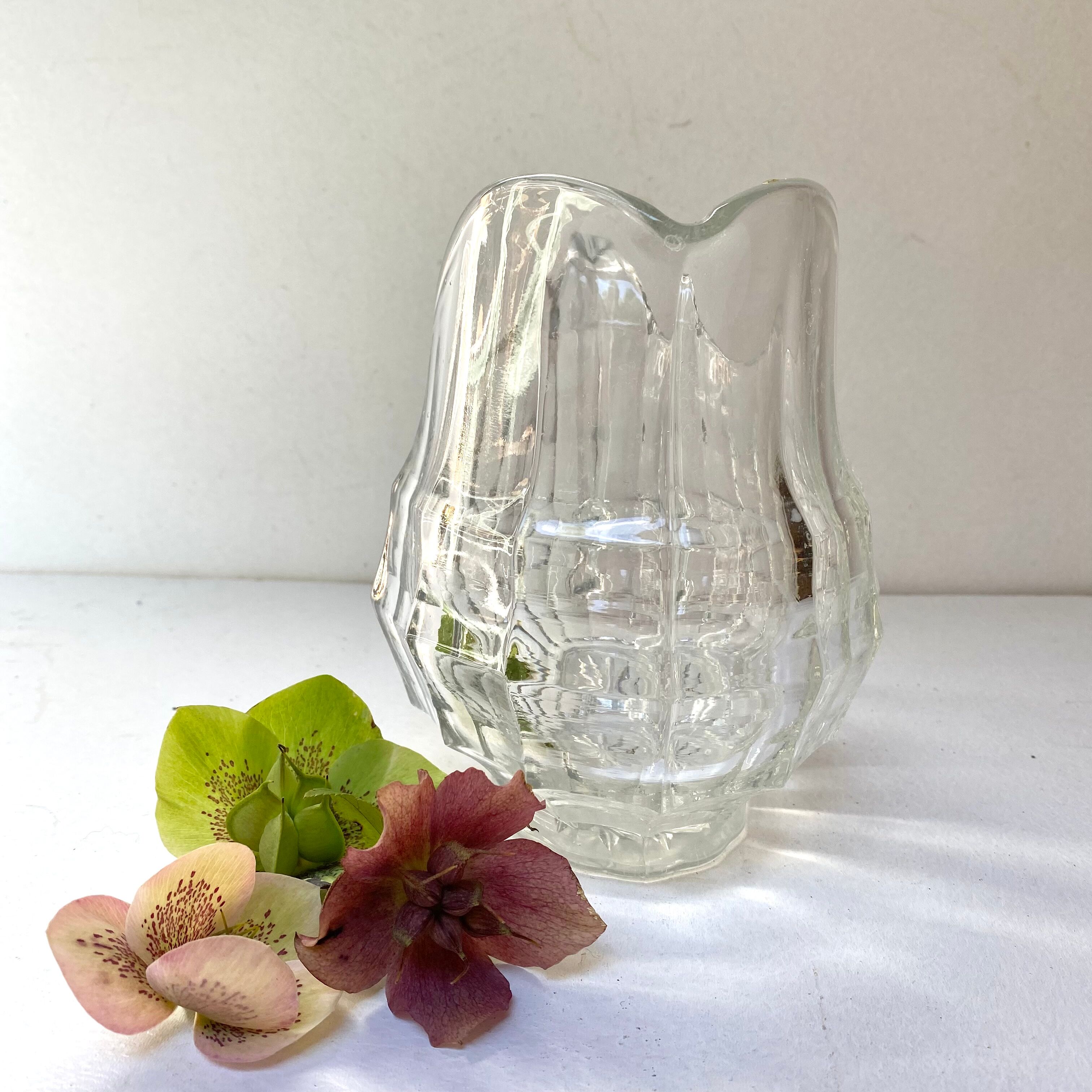 Vintage glass pitcher