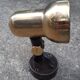 Spot lamp wall lamp Hustadt Leuchten, gold metal, vintage 70s