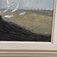 Original Mid Century Swedish Oil on Canvas – Tractor by Evert Färhm