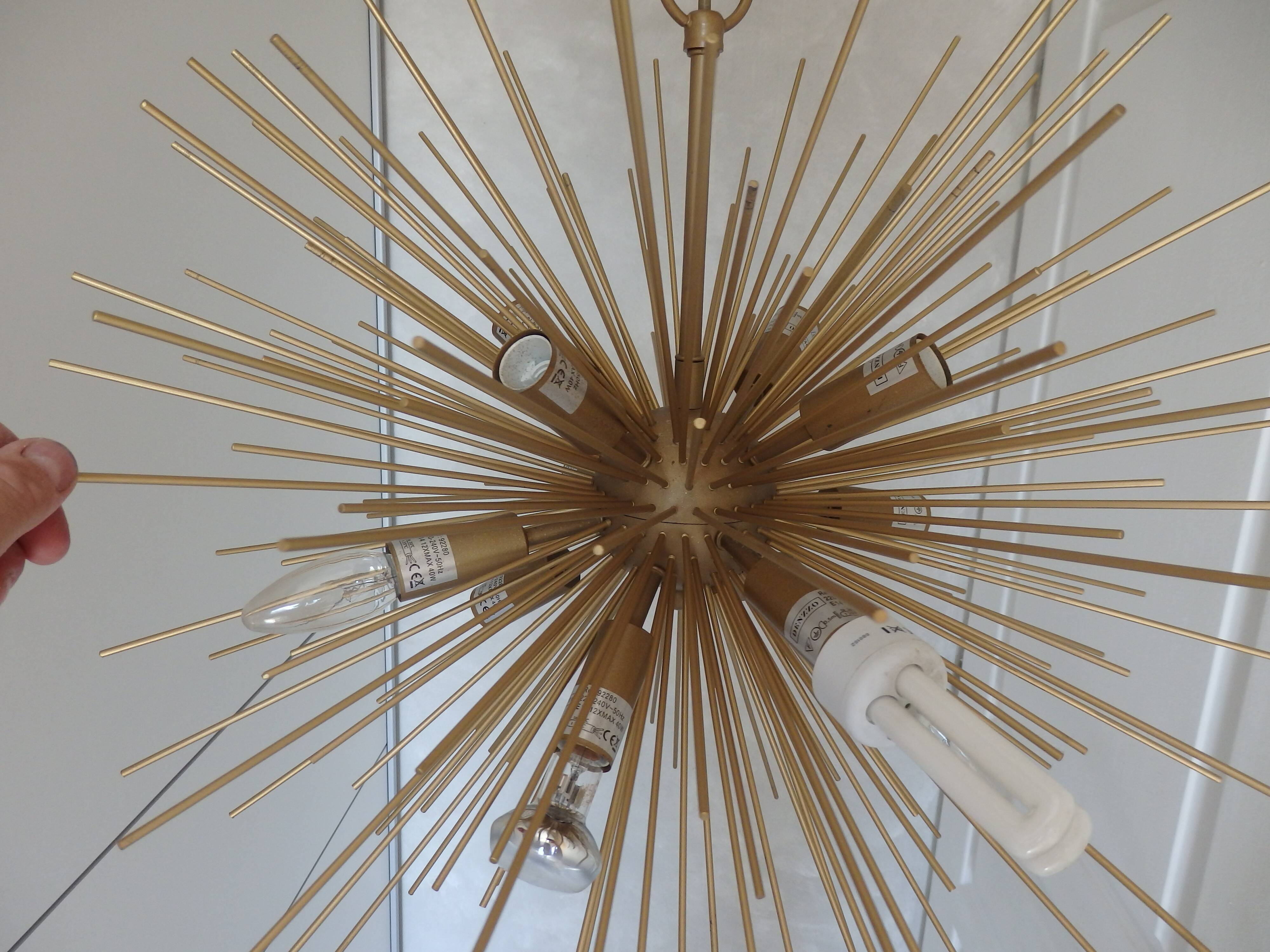 Denzzo sun chandelier 12 bulbs