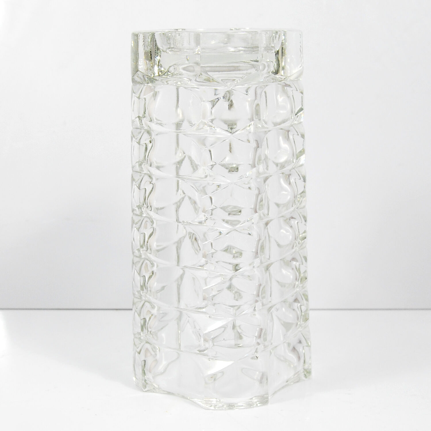 Glass vase Windsor by Luminarc, France 1970