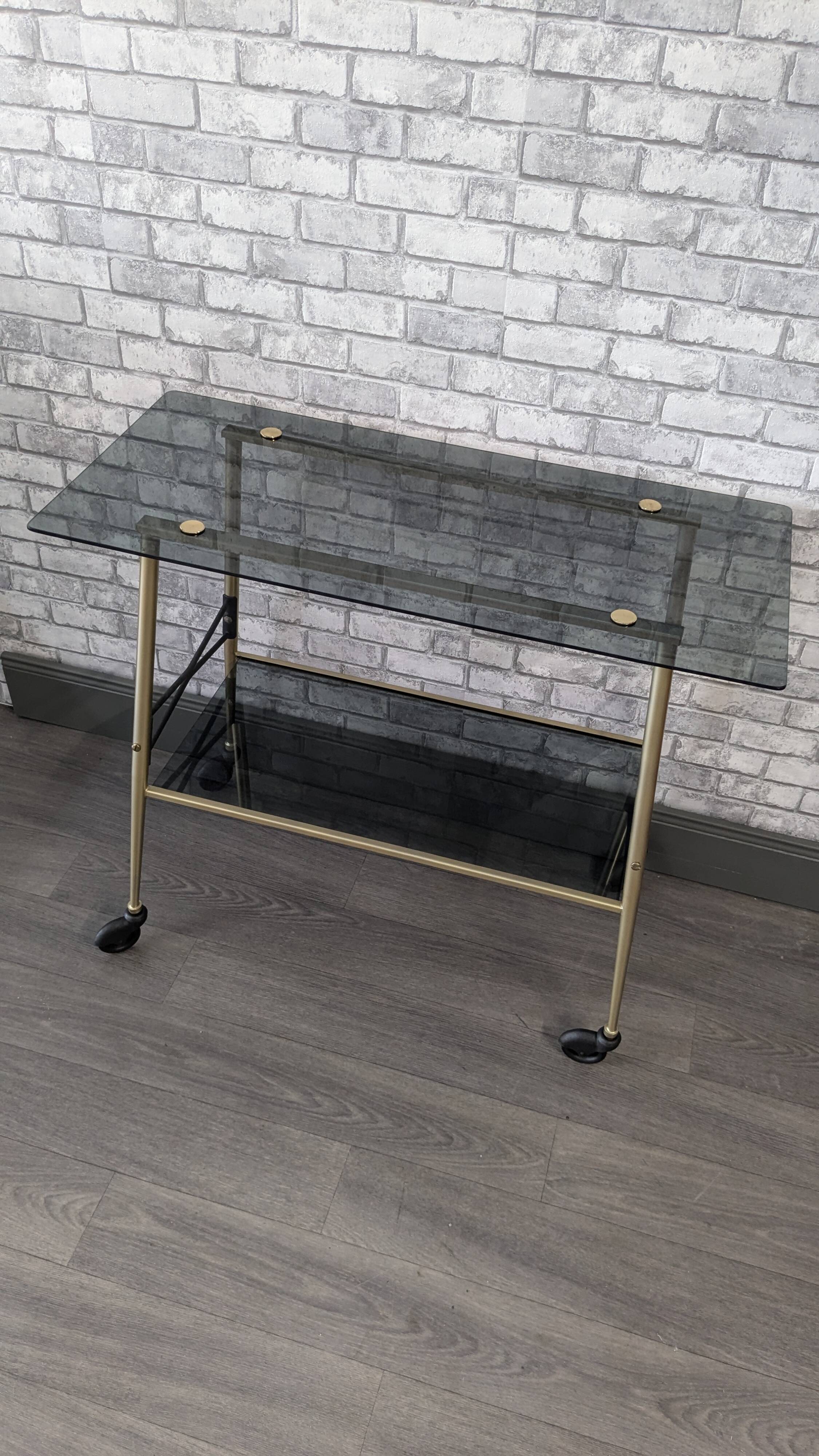 Vintage smoked saddle 70'