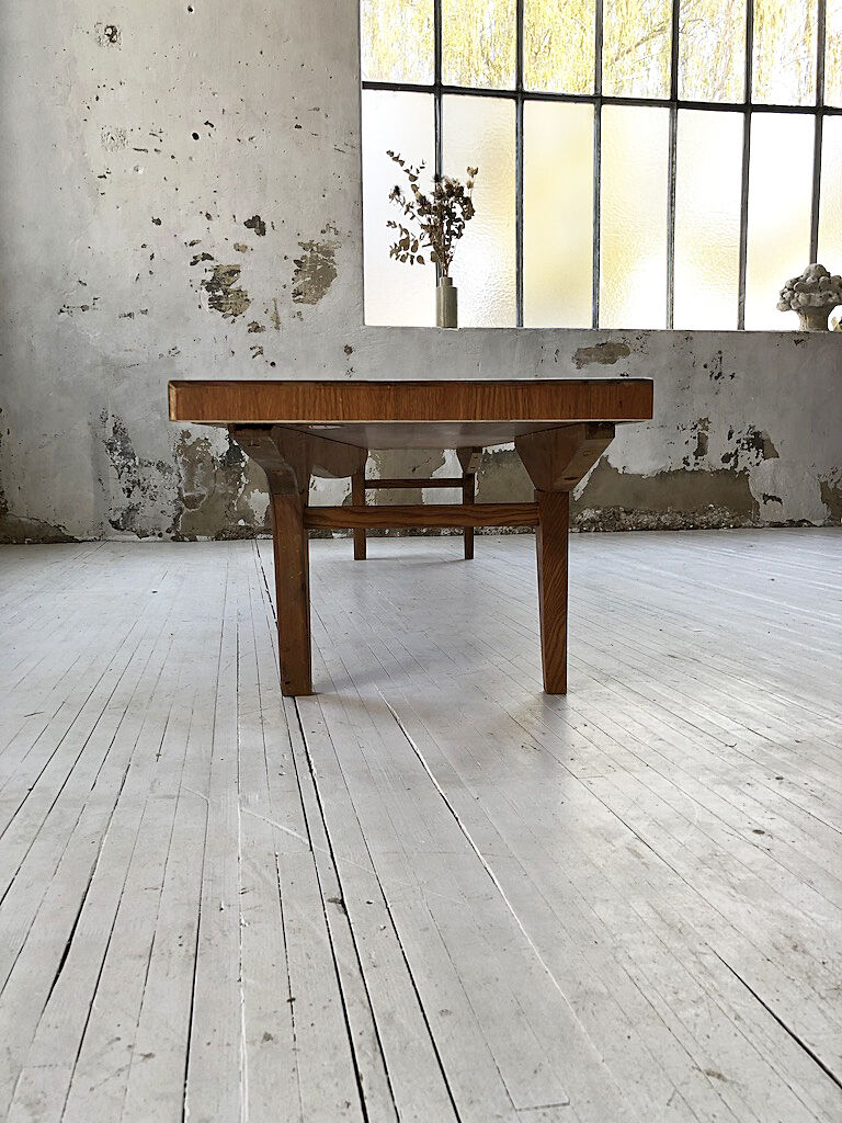 Scandinavian teak bench