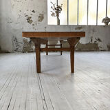 Scandinavian teak bench