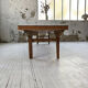 Scandinavian teak bench