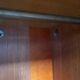 Scandinavian 3-door oak wardrobe from the 1960s, 155cm.