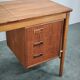 Sven Aage Madsen Teak Vanity Desk with Mirror, Denmark, 1960s