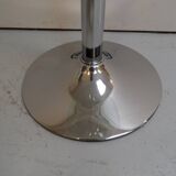 Vintage chrome round sidetable