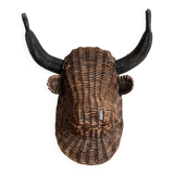 Wicker Minotaur head 1950