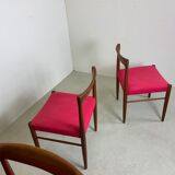 3 teak dining chairs by H. W. Klein for Bramin, 1960s