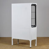 Glass & Iron Medical Cabinet, 1970s