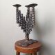 Brutalist modern artisanal chandelier design