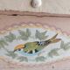 Painted wooden mallet birds
