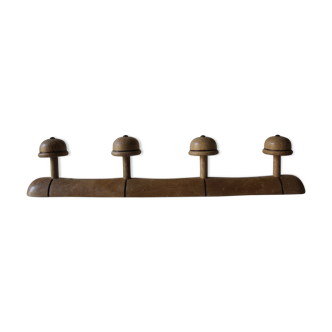 Vintage bamboo coat hanger