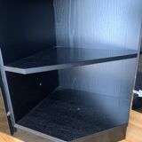 Black lacquered cabinet by Kazuhide Takahama for Cassina, 1980