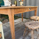 Oak farmhouse table