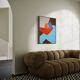 Figurative painting "in your arms" celestial