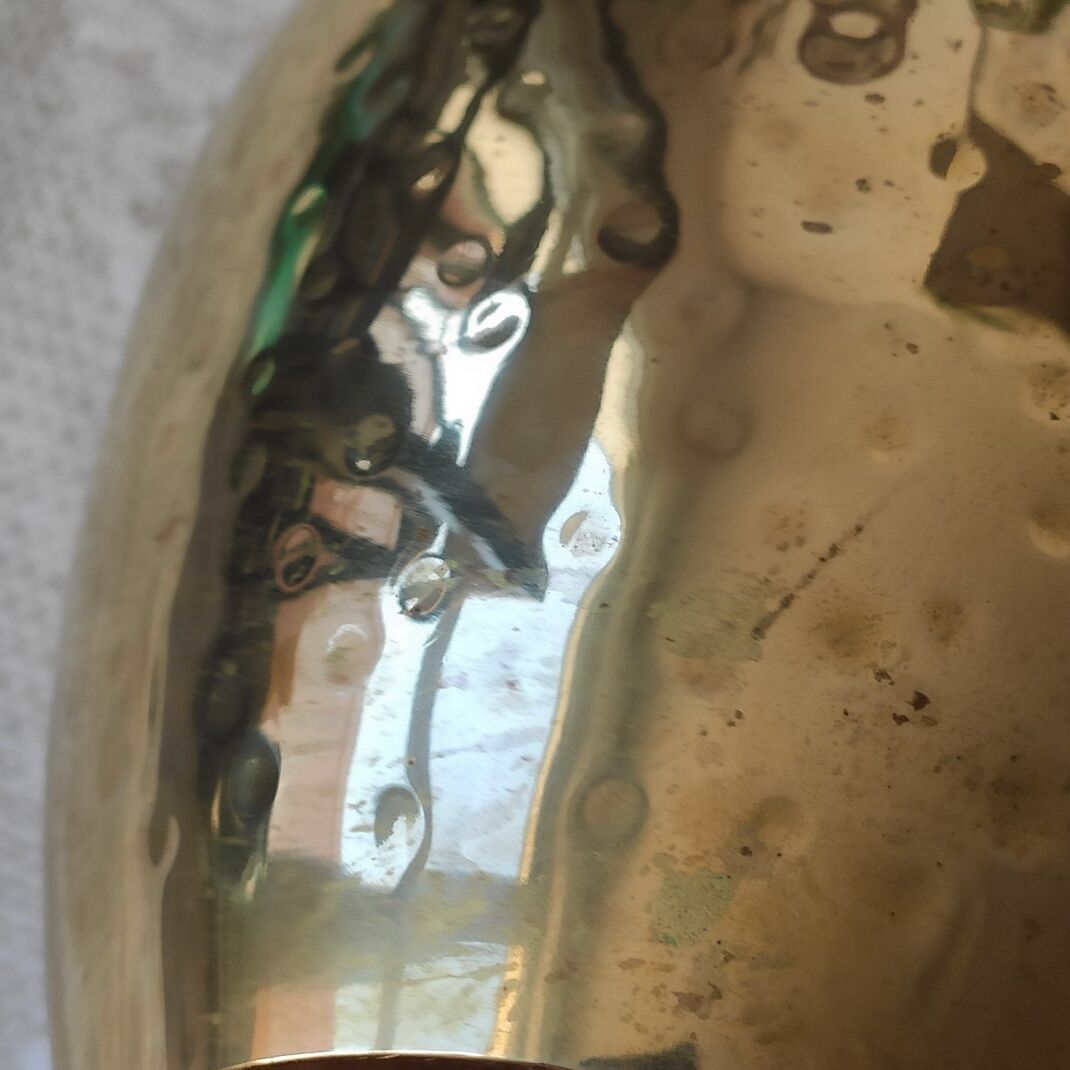Pied de lampe en laiton