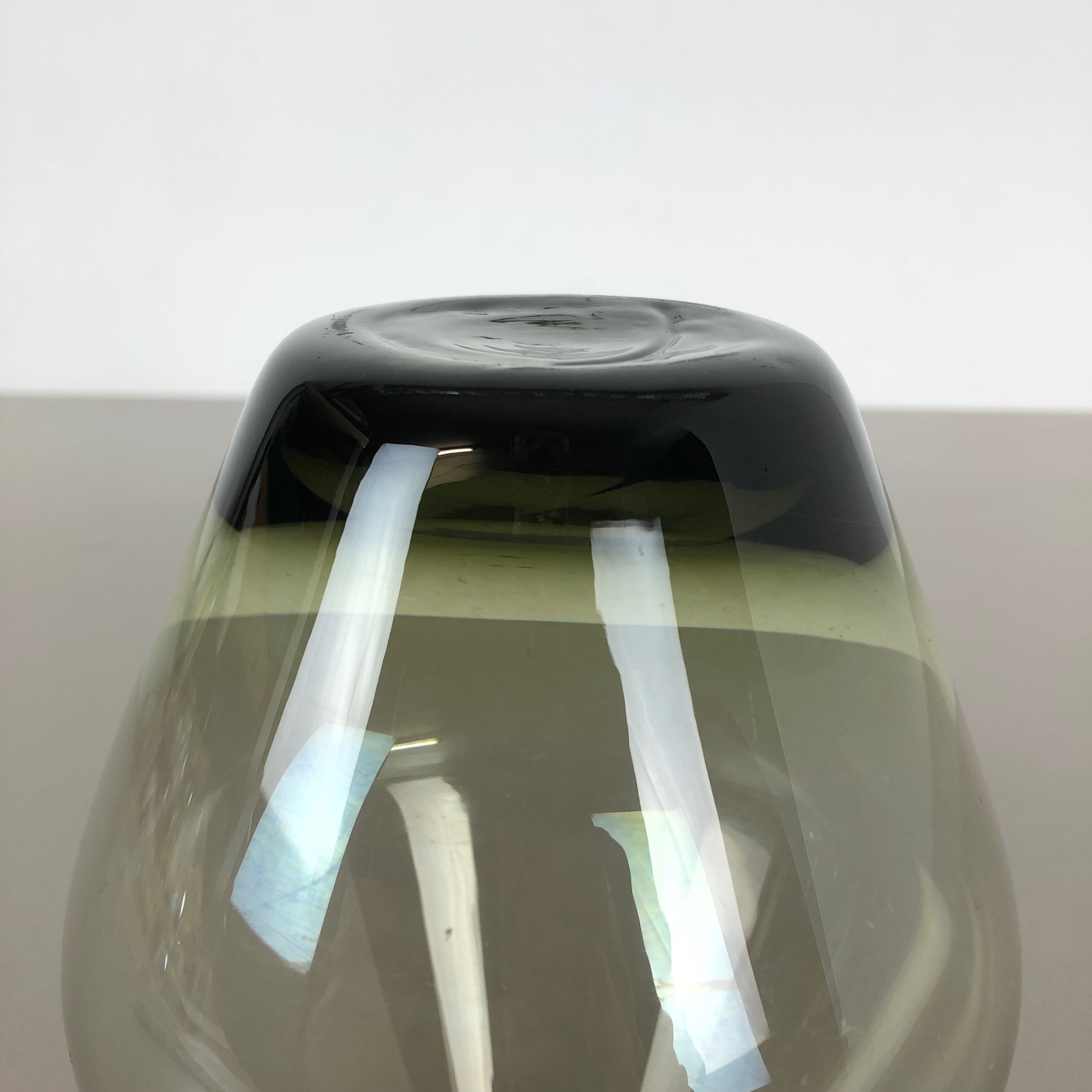 Vintage 1960s turmalin vase by Wilhelm Wagenfeld for WMF, Germany