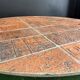 Jean Jaffeux coffee table – Glazed ceramic and metal base