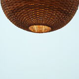 Suspension with rattan marrow rise and fall circa 1970